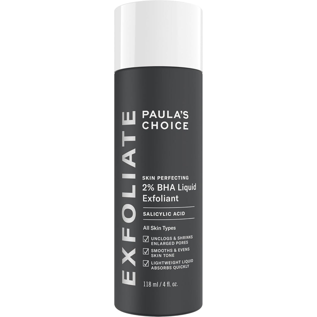 Paula's Choice SKIN PERFECTING 2% BHA Liquid Exfoliant with Salicylic Acid, Facial Polish for Pores, Wrinkles & Fine Lines, Suitable for Blackhead-Prone Skin, Fragrance-Free (Copy) (Copy)