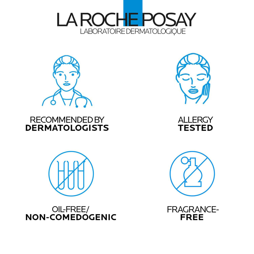 La Roche-Posay Toleriane Purifying Foaming Facial Cleanser, Oil Free Face Wash for Women & Men with Niacinamide + Ceramides, Pore Cleanser Safe For Sensitive Skin, Won’t Dry Out Skin, Soap Free