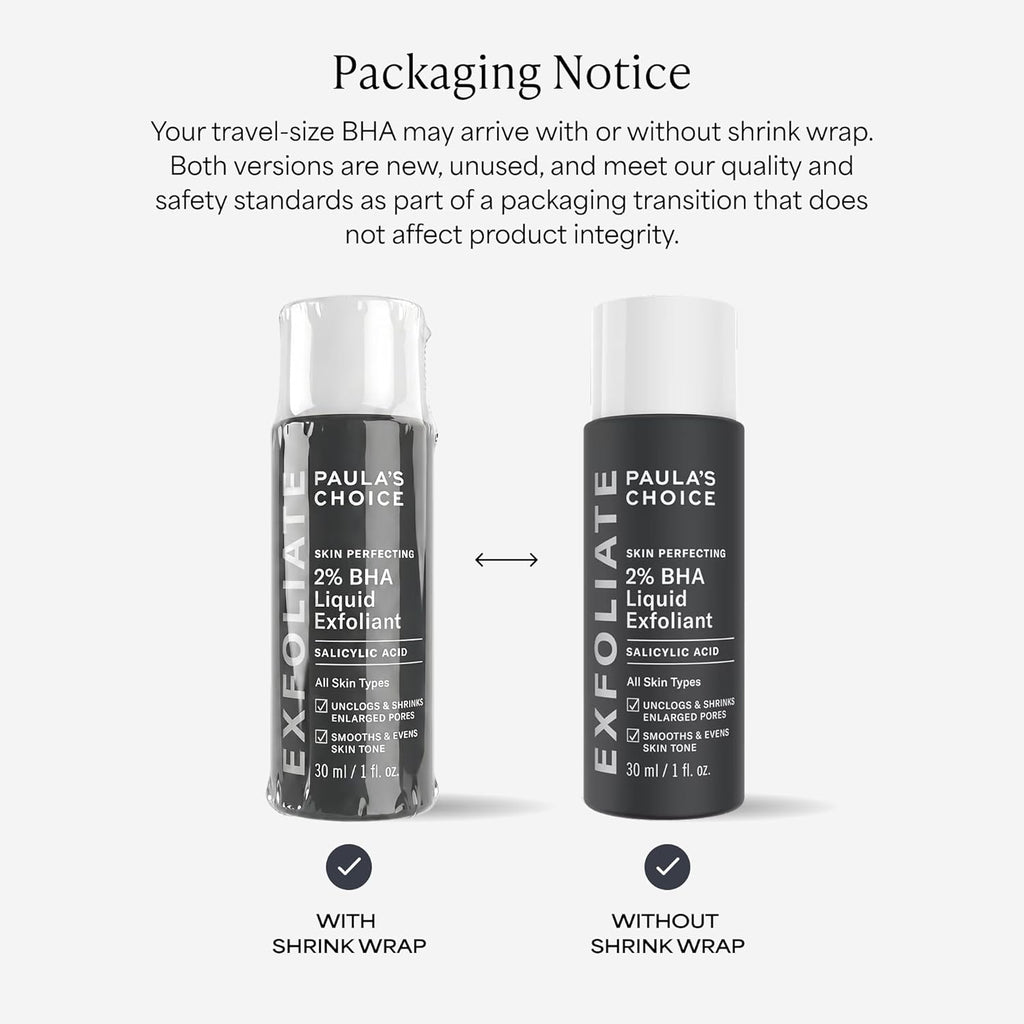 Paula's Choice SKIN PERFECTING 2% BHA Liquid Exfoliant with Salicylic Acid, Facial Polish for Pores, Wrinkles & Fine Lines, Suitable for Blackhead-Prone Skin, Fragrance-Free (Copy) (Copy)